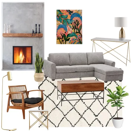 Arnold Secondary Living Space Interior Design Mood Board by jasminarviko on Style Sourcebook
