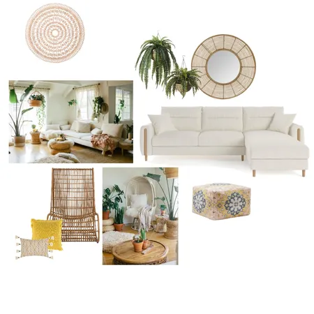 Illuminating Boho Chic Interior Design Mood Board by VerenaHainz on Style Sourcebook