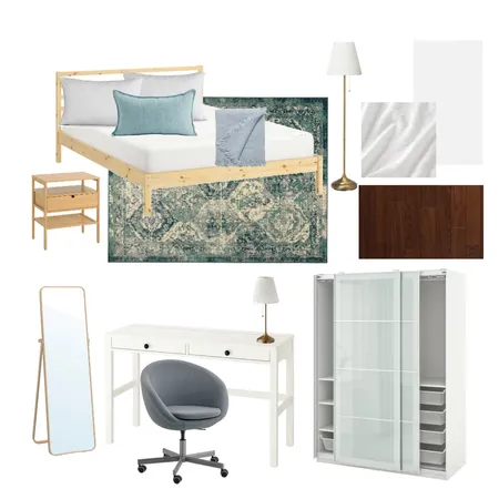 Azea's Bedroom Interior Design Mood Board by afia_chan on Style Sourcebook
