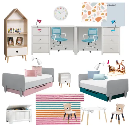 Kids bedroom Interior Design Mood Board by LejlaThome on Style Sourcebook