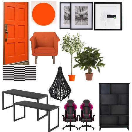 Office Room Interior Design Mood Board by Ereshkigal on Style Sourcebook