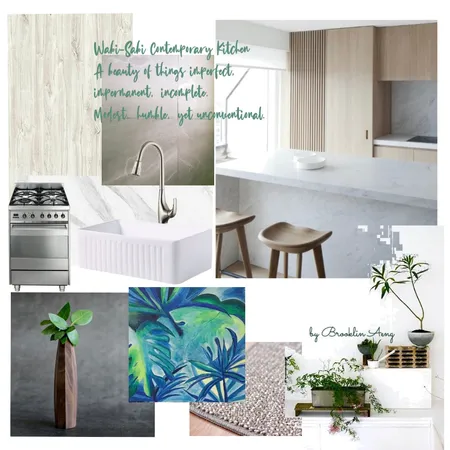 Wabi Sabi Kitchen 1 Interior Design Mood Board by brooklinaeng on Style Sourcebook