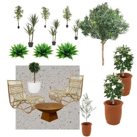 Backyard design Interior Design Mood Board by EKR on Style Sourcebook