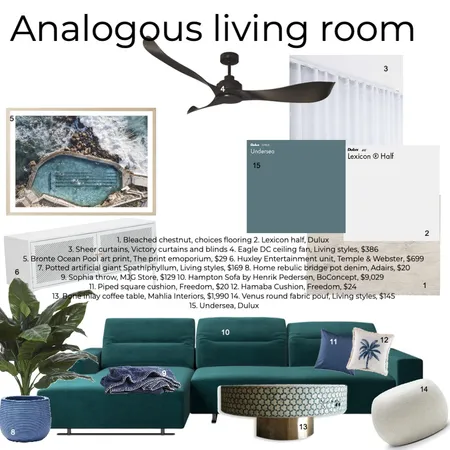 Living room sample board Interior Design Mood Board by vic.wales on Style Sourcebook