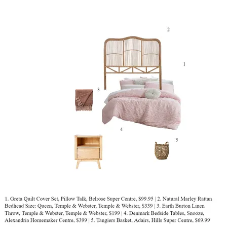 Bedroom Decor Vintage Interior Design Mood Board by carolyn spain on Style Sourcebook