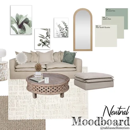 Neutral living moodboard Interior Design Mood Board by tahliasnellinteriors on Style Sourcebook