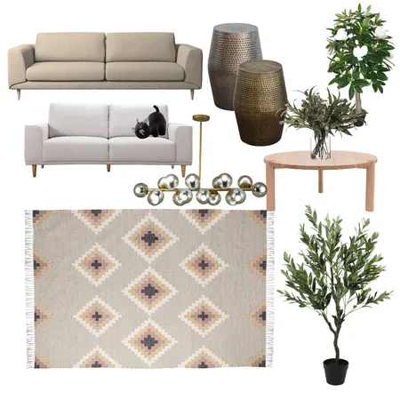 Living room Interior Design Mood Board by Ereshkigal on Style Sourcebook