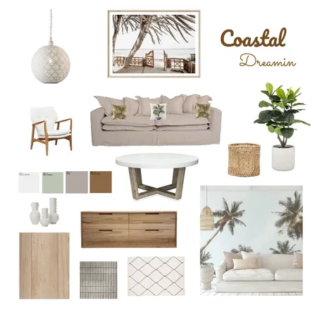 Coastal Dreamin Interior Design Mood Board by Courtney Wilson on Style Sourcebook