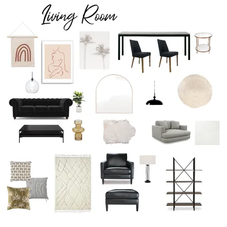 Living Room Interior Design Mood Board by Dimitra on Style Sourcebook