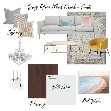 Mood Board Living Room Interior Design Mood Board by skundu on Style Sourcebook