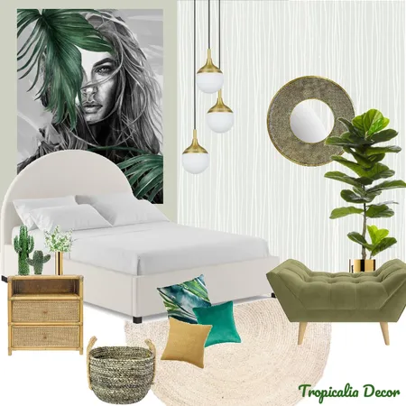 Tropicalia Interior Design Mood Board by Gizelle Mouro on Style Sourcebook