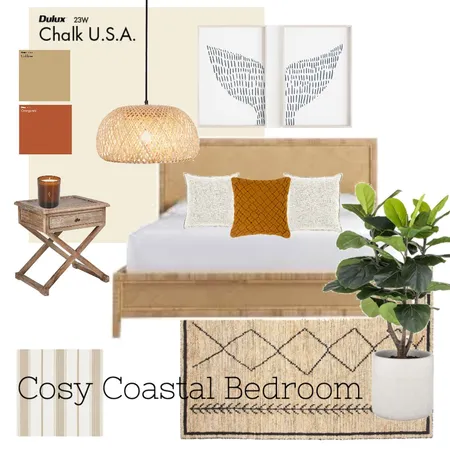 Cosmopolitan Coastal bedroom Interior Design Mood Board by Annemarie de Vries on Style Sourcebook