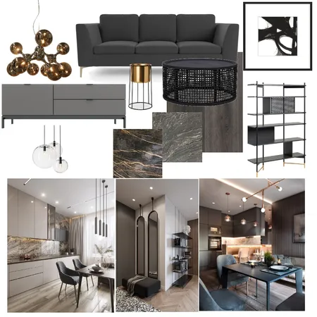 luxury black shades interior design Interior Design Mood Board by Julia_JI on Style Sourcebook