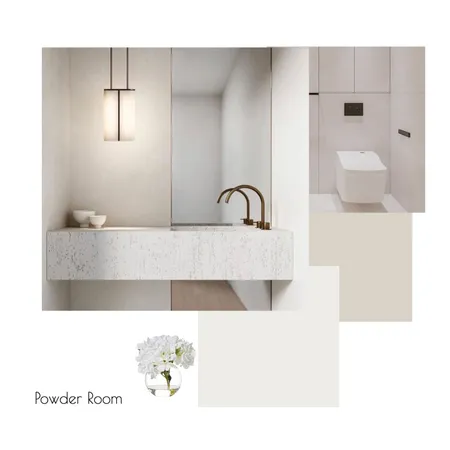 Powder room Interior Design Mood Board by Margo Midwinter on Style Sourcebook