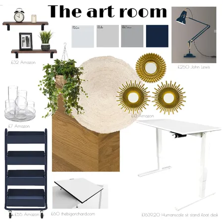 Art room Interior Design Mood Board by Charlotte H on Style Sourcebook