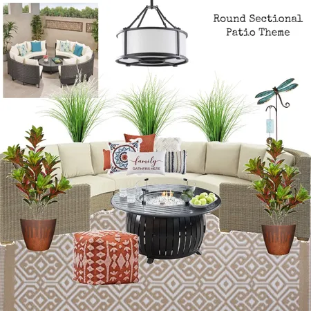 round Interior Design Mood Board by alexgumpita on Style Sourcebook