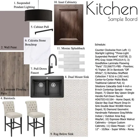 Kitchen 1 Interior Design Mood Board by rlgajda on Style Sourcebook