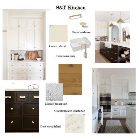 S&T Kitchen Interior Design Mood Board by sana on Style Sourcebook