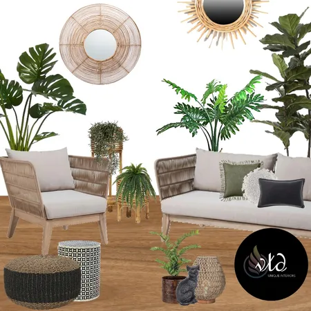 Sunroom Interior Design Mood Board by Velvet Tree Design on Style Sourcebook