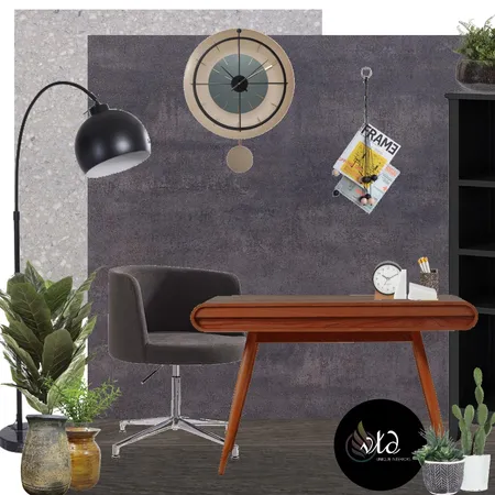 Desk 'til Dawn Interior Design Mood Board by Velvet Tree Design on Style Sourcebook