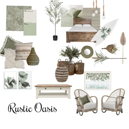 Rustic oasis Interior Design Mood Board by Louise Eilers on Style Sourcebook