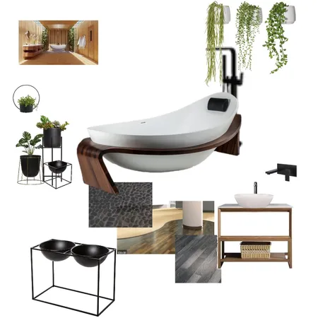 Japanese Minimal Interior Design Mood Board by DebbieM on Style Sourcebook