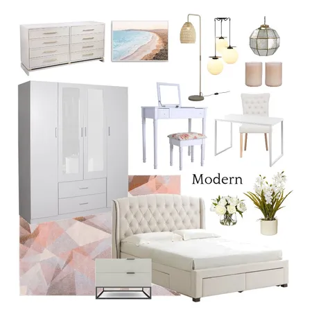 Master Bedroom Interior Design Mood Board by APOORVA TYAGI on Style Sourcebook