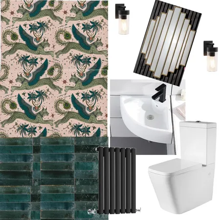 Cloakroom Interior Design Mood Board by janice on Style Sourcebook