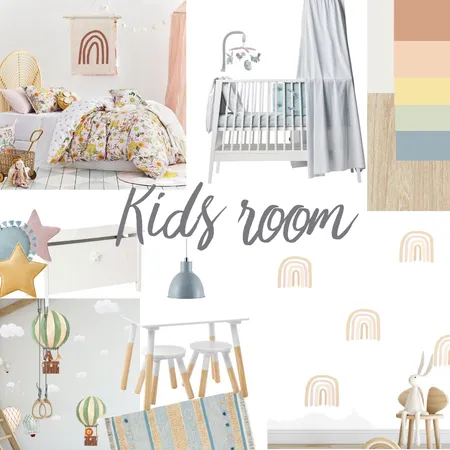 Nursery Interior Design Mood Board by Stephanie Broeker Art Interior on Style Sourcebook