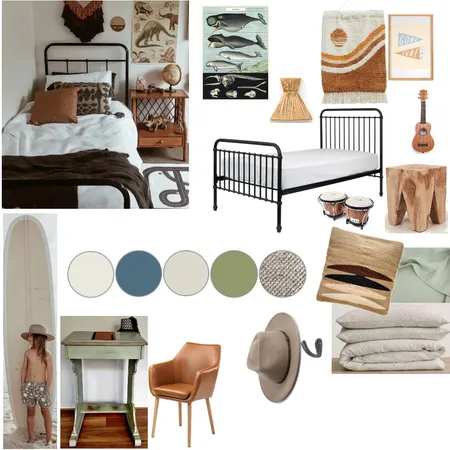 Boy's Bedroom Interior Design Mood Board by stephaniebaker on Style Sourcebook