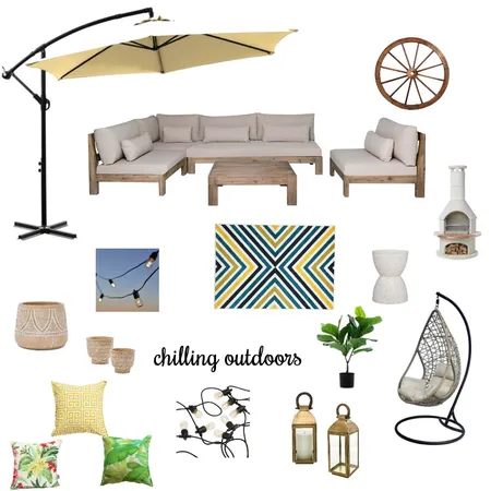 chilling outdoors Interior Design Mood Board by rakhi on Style Sourcebook