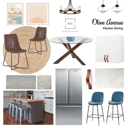 Olive Kitchen & Dine-in (option B) Interior Design Mood Board by Nis Interiors on Style Sourcebook