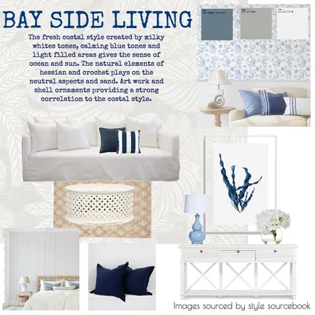 BAY SIDE LIVING Interior Design Mood Board by chloecous@gmail.com on Style Sourcebook