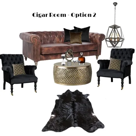 Cigar Room - 2 Interior Design Mood Board by Mim Romano on Style Sourcebook
