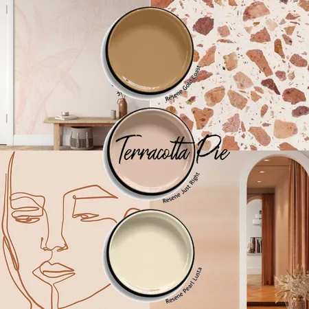 Terracotta Pie Interior Design Mood Board by Maven Interior Design on Style Sourcebook