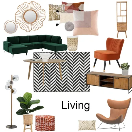 living Interior Design Mood Board by eta on Style Sourcebook