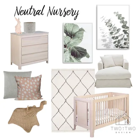 Nursery Interior Design Mood Board by Two By Two Design on Style Sourcebook