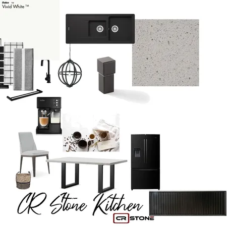 CR Stone Kitchen Interior Design Mood Board by Ebbforster on Style Sourcebook