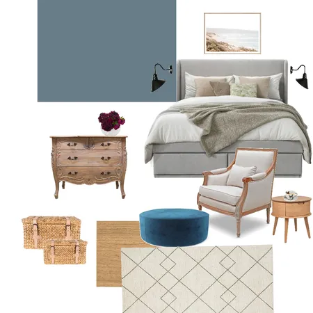 Elisa's bedroom Interior Design Mood Board by Malu Boccato on Style Sourcebook
