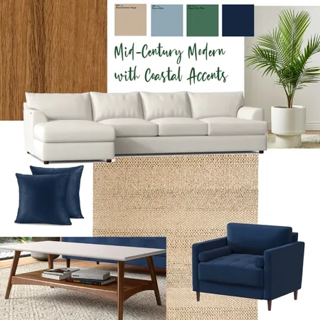 Mid Century Modern Interior Design Mood Board by jennoneal on Style Sourcebook