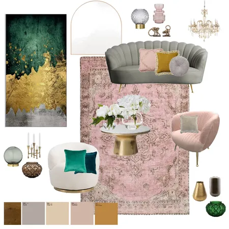 Living Room Interior Design Mood Board by Swanella on Style Sourcebook