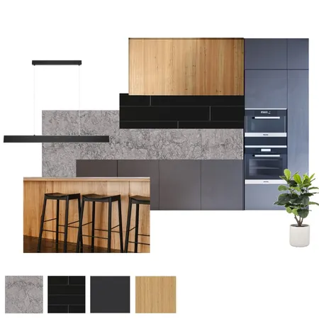 Newlyn Industrial Kitchen 1 Interior Design Mood Board by Designs by Chloe on Style Sourcebook