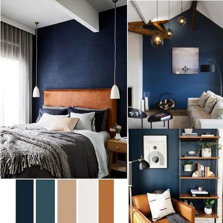 Blue tones Interior Design Mood Board by emydesiree on Style Sourcebook