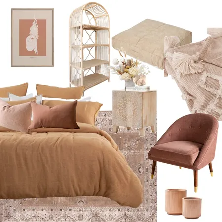 Nicole master bed Interior Design Mood Board by Oleander & Finch Interiors on Style Sourcebook
