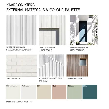Kaari on Kiers - Materials and Colour Palette Interior Design Mood Board by hemko interiors on Style Sourcebook