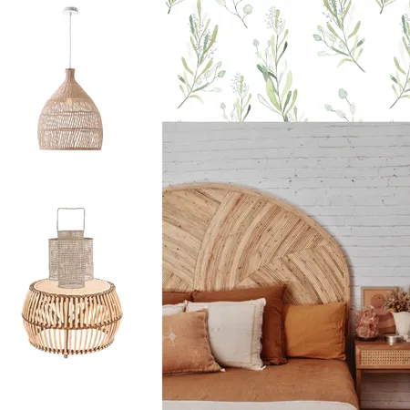 Rattan Bed Interior Design Mood Board by Peetkaa on Style Sourcebook