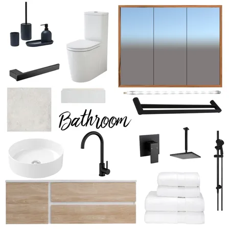 Castleview Bathroom Interior Design Mood Board by kirstyhillyard on Style Sourcebook