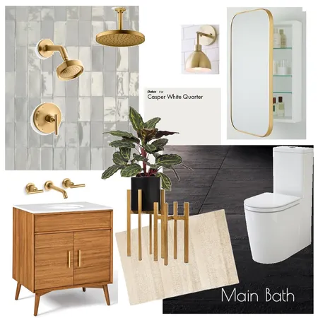Main Bath Interior Design Mood Board by carolynstevenhaagen on Style Sourcebook