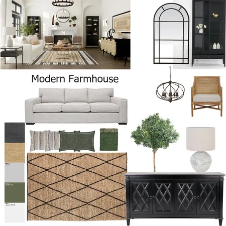 Modern Farmhouse Interior Design Mood Board by Violeta on Style Sourcebook