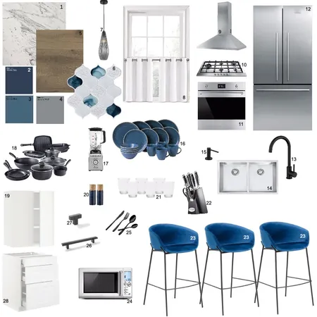 kitchen Interior Design Mood Board by eodell on Style Sourcebook